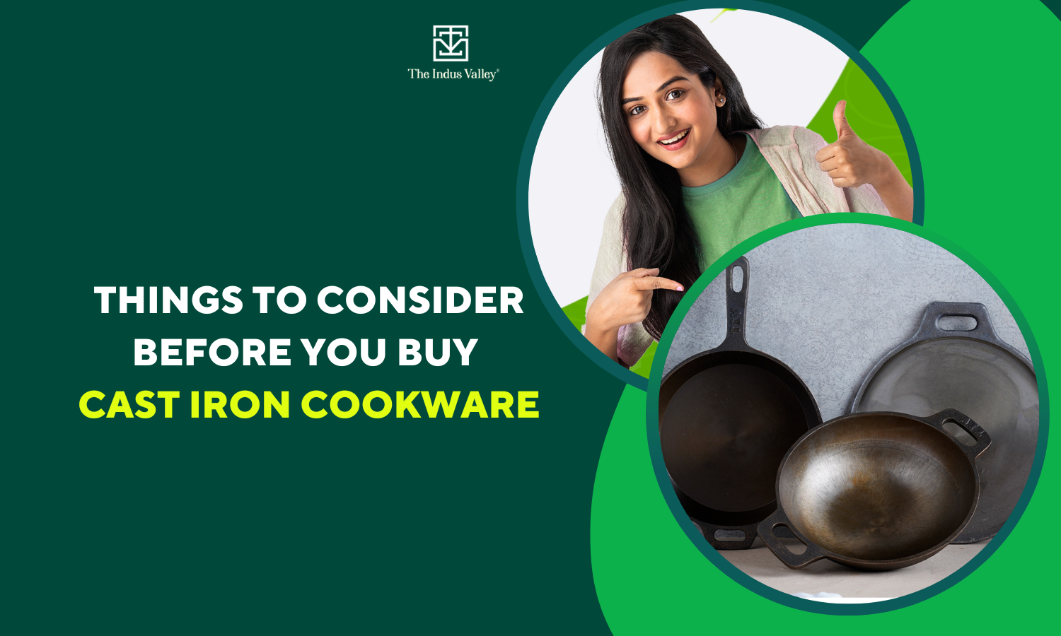 Non Stick Tawa: Time To Select Cast Iron and Ditch Non Stick – The Indus  Valley