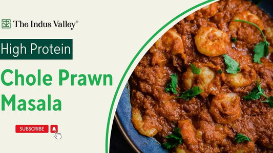 Chole Prawn Masala Recipe | Prawn Masala | Prawn Curry | The Indus Valley