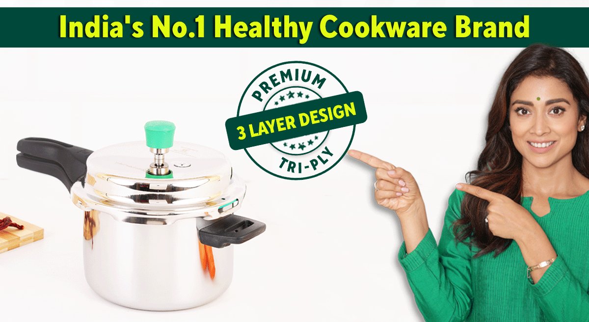 Premium Stainless Steel Pressure Cooker