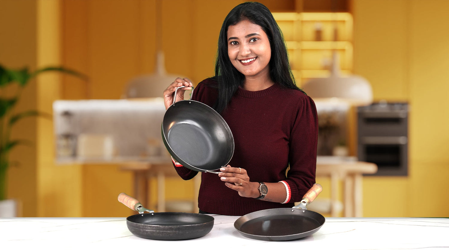 Iron Tadka Pan