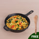 Super Smooth Cast Iron Frypan+ Free ₹110 Spatula, Pre-seasoned, Nonstick, 100% Pure,Toxin-free, 25.4cm, 1.7L, 2.4kg