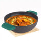 Cast Iron Kadai, Seasoned, Nonstick, 100% Pure, Toxin-free, Induction, 25.4 cm, 2.3 L, 2.5kg