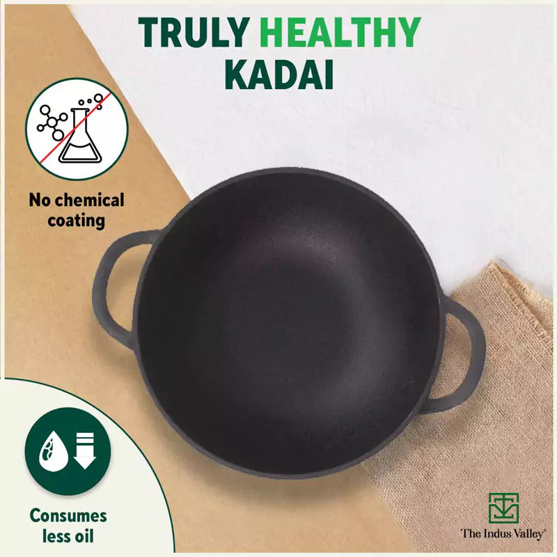 best cast iron kadai in india