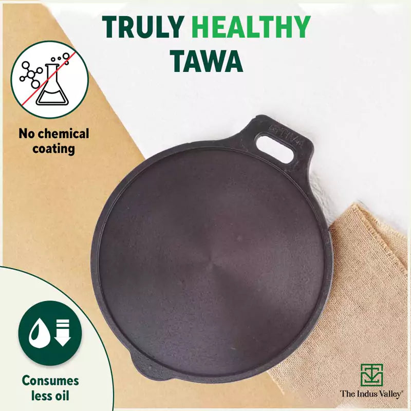 cast iron dosa tawa price