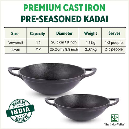 cast iron kadai