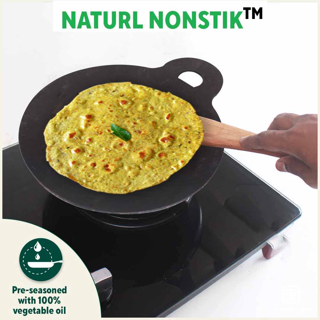 The Indus Valley Cast Iron Dosa Tawa Unboxing & Review, How to Season Cast  Iron Dosa Tawa