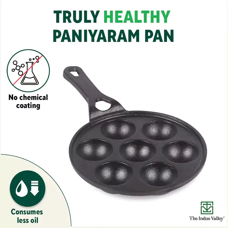 cast iron paniyaram pan