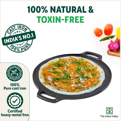 indus valley cast iron tawa cookware