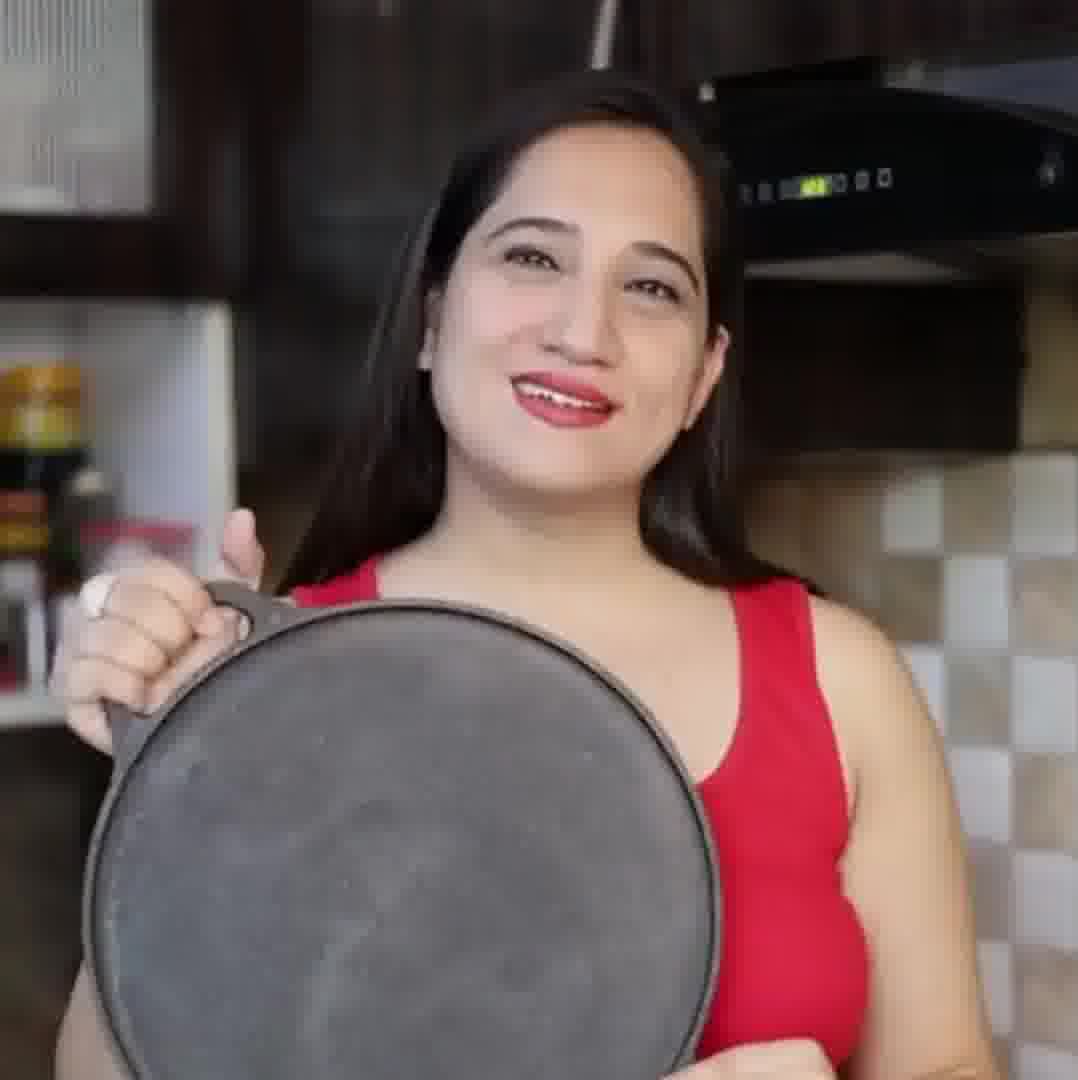 Buy The Indus Valley Super Smooth Cast Iron Tawa for Dosa/Chapathi with  Free Wooden Flip, 30.4cm/12 inch, 3.1kg, Induction friendly