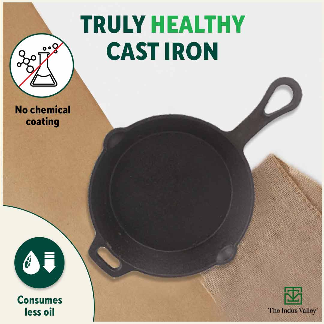 cast iron frying pan