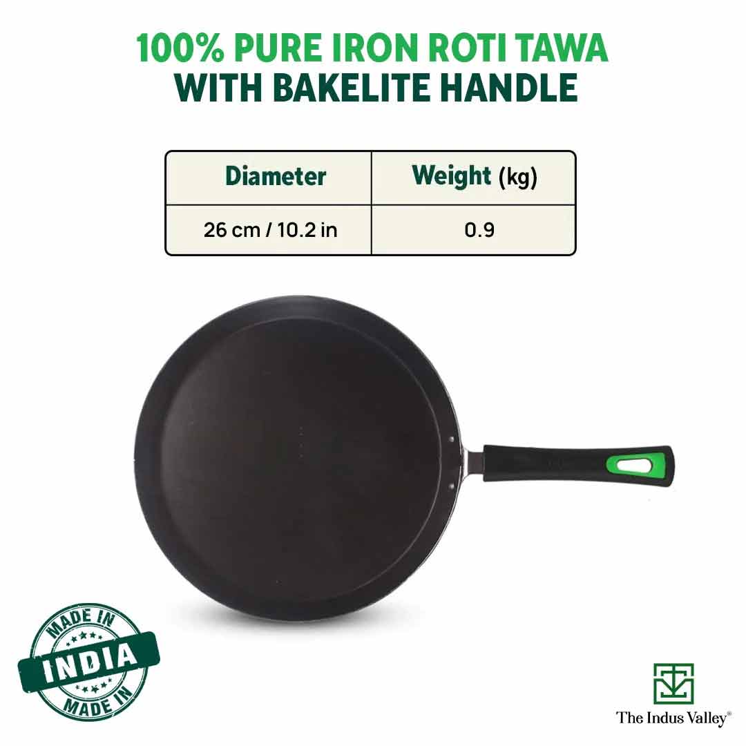 Buy 100% Pure Iron Tawa / Tava Online at Best Price in India - 40